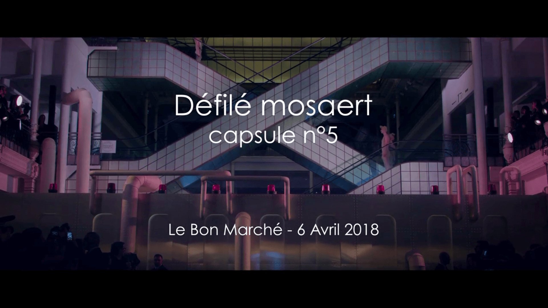 Stromae - Défiler, bande originale de la Capsule N°5 Mos Stromae - Défiler, bande originale de la Capsule N°5 Mosaert