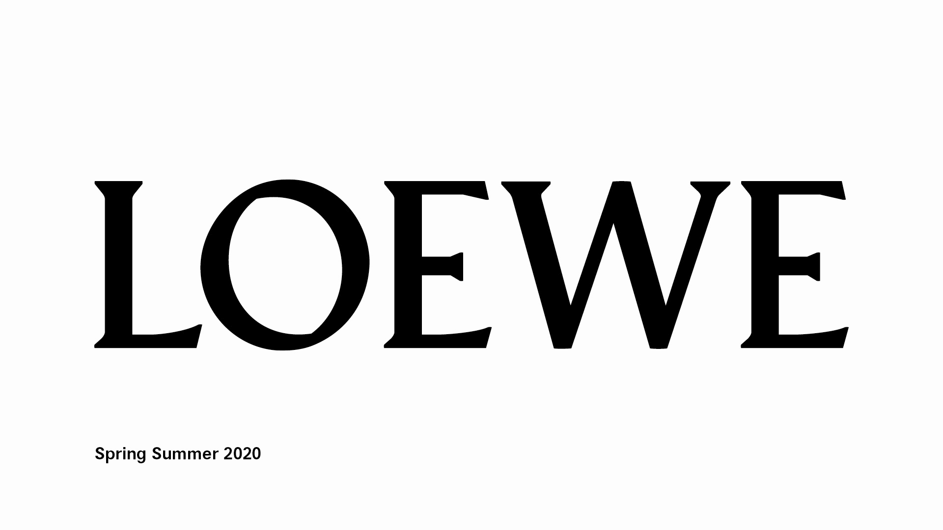 Loewe Spring-Summer 2020 Women Loewe Spring-Summer 2020 Women Show