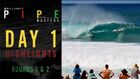 2012 Billabong Pipe Masters - Day 1 Highlights