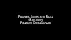Pleasure Diedamspark: Powder, Jumps and Rails FS - 18-01-13