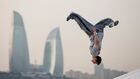 Parkour in Baku City - Ryan Doyle 2013