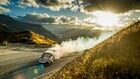 Mad Mike drifting Crown Range in New Zealand