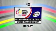 UCI MTB World Championships 4X: Mont Sainte Anne - Replay