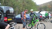 Fabien Barel rides with the Mojo Crew in South Wales