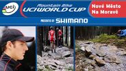 First ride on the XCO Course with Jaroslav Kulhavy - MTB World Cup Nove Mesto 20