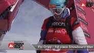 Swatch FWT Roldal 2012 - Flo Orley 1st Snowboard Men