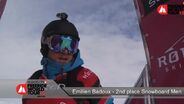 Swatch FWT Roldal 2012 - Emilien Badoux 2nd Snowboard Men