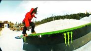 Monster Energy Snowboarders Attack Mammoth Mountain.