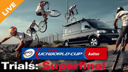 Kenny Belaey's Crash: UCI Trials World Cup 2012 Aalter