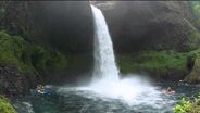 CONTOUR - Bam Margera and Steve Fisher Tandem Kayak Off One Massive Waterfall