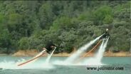 Jetovator, Flying, water-powered bike