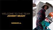 QUIKSILVER welcomes JOHNNY BRADY to the team.