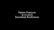 Snowpark Ratschings: Freeski Parklaps - 31-01-2013