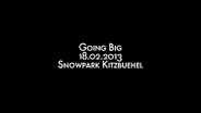 Snowpark Kitzbühel: Big Jumps and Parklaps Freeski - 18-02-2013