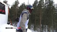 Zack Black - Semi Final run at the Arctic Challenge Halfpipe 2013