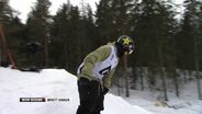 Brett Esser - Semi Final run at the Arctic Challenge Halfpipe 2013