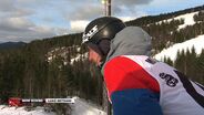 Luke Mitrani - Semi Final run at the Arctic Challenge Halfpipe 2013