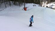Spencer Shaw - Semi Final run at the Arctic Challenge Halfpipe 2013