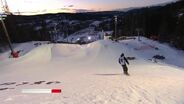 Arthur Longo - Final run at the Arctic Challenge Halfpipe 2013