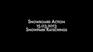 Snowpark Ratschings - Metal Snowboard Session - 15/03/2013