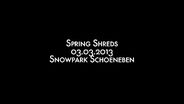 Snowpark Schoeneben: Freeski Spring Shreds - 03.03.2013