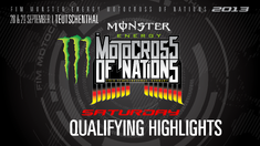 MXoN 2013 - Qualifying Highlights - Monster Energy FIM Motocross of Nations MXoN 2013 - Qualifying Highlights - Monster Energy FIM Motocross of Nations