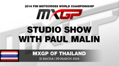MXGP of Thailand 2014 Studio Show ft Febvre & Guarneri - Motocross MXGP of Thailand 2014 Studio Show ft Febvre & Guarneri - Motocross