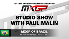 MXGP of Brazil 2014 Studio Show with Thomas Covington & Kevin Strijbos - Motocross MXGP of Brazil 2014 Studio Show with Thomas Covington & Kevin Strijbos - Motocross