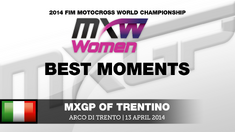 WMX Round of Trentino 2014 Highlights - Women's Motocross WMX Round of Trentino 2014 Highlights - Women's Motocross