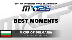 EMX125 Round of Bulgaria 2014 Highlights - Motocross EMX125 Round of Bulgaria 2014 Highlights - Motocross