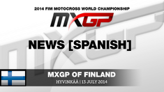 MXGP of Finland 2014 Highlights in Spanish - Motocross MXGP of Finland 2014 Highlights in Spanish - Motocross