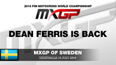 Dean Ferris is back - MXGP Motocross Dean Ferris is back - MXGP Motocross