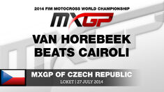 MXGP of Czech Republic 2014 - Van Horebeek Beats Cairoli - Motocross MXGP of Czech Republic 2014 - Van Horebeek Beats Cairoli - Motocross
