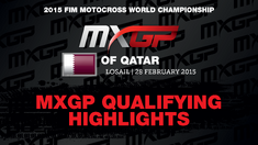 MXGP of Qatar MXGP Qualifying Highlights 2015 - Motocross MXGP of Qatar MXGP Qualifying Highlights 2015 - Motocross