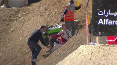 Max Anstie Crash MXGP of Qatar 2015 - motocross Max Anstie Crash MXGP of Qatar 2015 - motocross