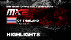 MXGP of Thailand MX2 Qualifying Highlights 2016 MXGP of Thailand MX2 Qualifying Highlights 2016