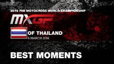 Best Moments MXGP Thailand 2016 Best Moments MXGP Thailand 2016