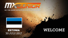 Welcome to Tartu Estonia_MXJunior 2017 Welcome to Tartu Estonia_MXJunior 2017