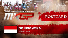 Postcard - MXGP of Indonesia 2018 Postcard - MXGP of Indonesia 2018