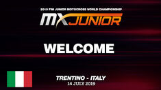 FIM MXJunior 2019 Trentino – WELCOME FIM MXJunior 2019 Trentino – WELCOME