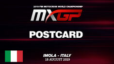 MXGP of Italy 2019 Imola - Postcard MXGP of Italy 2019 Imola - Postcard