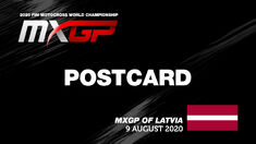 Postcard MXGP of LATVIA 2020 - Kegums Postcard MXGP of LATVIA 2020 - Kegums