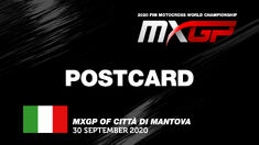 Postcard MXGP of Città di Mantova (ITA) 2020 Postcard MXGP of Città di Mantova (ITA) 2020