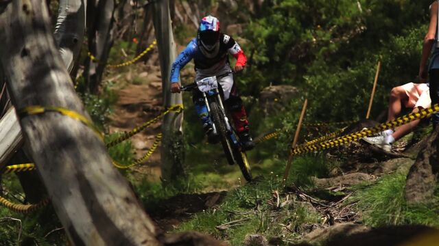 The victorian downhill state series is back again, held up at Mt. Buller on the 14-15th of January, the track is ragged, beat up, loose, fast and that's why we all love it, not to mention the chairlift. Ask any punter what they think of the vdhs are they'll be in tears of joy, it's a pleasure to able to attend such a great series.

With the second round of the Gravity Cup only a week after this VDHS round, a lot of interstate riders came a week early to have there go at winning some extra cash.

The field was packed full of pinners. Rhys Atkinson showing his face after all the work he's been doing up at Buller, the regular interstate people, Eaton, McMillian, Fearon and all the Local victoria boys & gals.

Connor Fearon came down and qualified first with Ricky Boyer in second and Graeme Mudd third, with Rhys Atkinson crashing in qualifying, it was anyone's game.

Finals time came, Rhys was out for some sweet revenge on the track and came down with a smoking time, taking out first, fastest qualifier Connor Fearon was close behind with a second and all-round pinner Timmy Eaton finished off the top 3. Connor and Timmy are now neck to neck for the overall and either can win it, who's going to lay down the best run at the last round of the series.

As per normal, Dean Lucas took out the U19s with some awesome line choices and balls out riding, Dean has wrapped up the 2011/2012 Victorian Championship Overall with the win, so he can either chill or pin the next round? what will he do I wonder....

Elite Men Top 3:
Rhys Atkinson: 3:24.856
Connor Fearon: 3:25.581
Tim Eaton: 3:26.573

U19 Men Top 3:
Dean Lucas: 3:27.048
Thomas Crimmins: 3:31.347
Jack Moir: 3:32.911

Thumbnail Image by Jayden Ostwald
facebook.com/jaydenostwaldphotography

Brought to you by
theroostmag.com.au

Liam Renaut Productions
facebook.com/liamrenautproductions