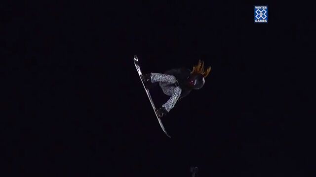 Shaun White five-peats and scores the first ever 100.00 in SuperPipe. 
What about that hand drag though? Also, those trousers...
