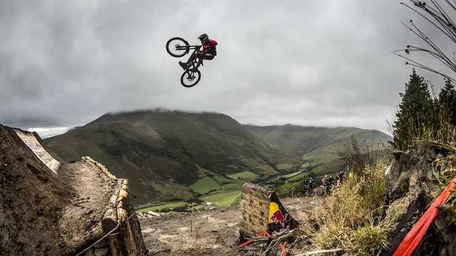 mountain biking red bull